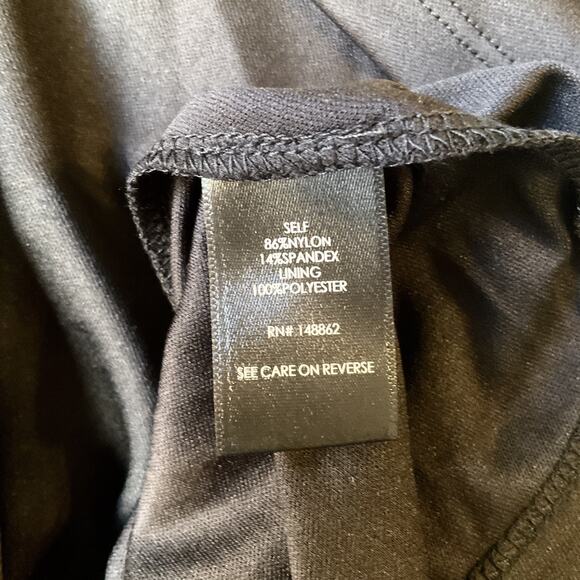 Torrid Women Dress 2 Black Nylon Polyester Floral Fit & Flare Lace Sleeveless - Picture 3 of 9